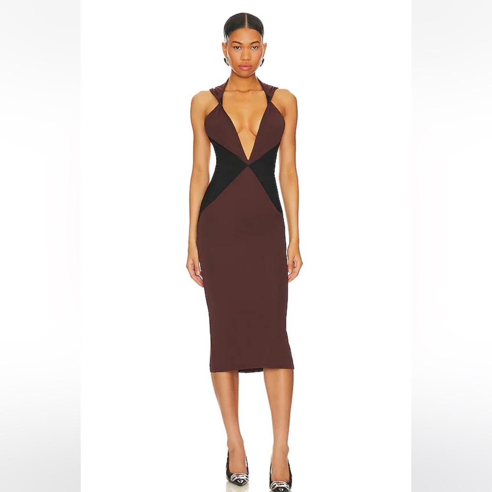 MIAOU Joan Dress in Umber NWT size small - Picture 9 of 10